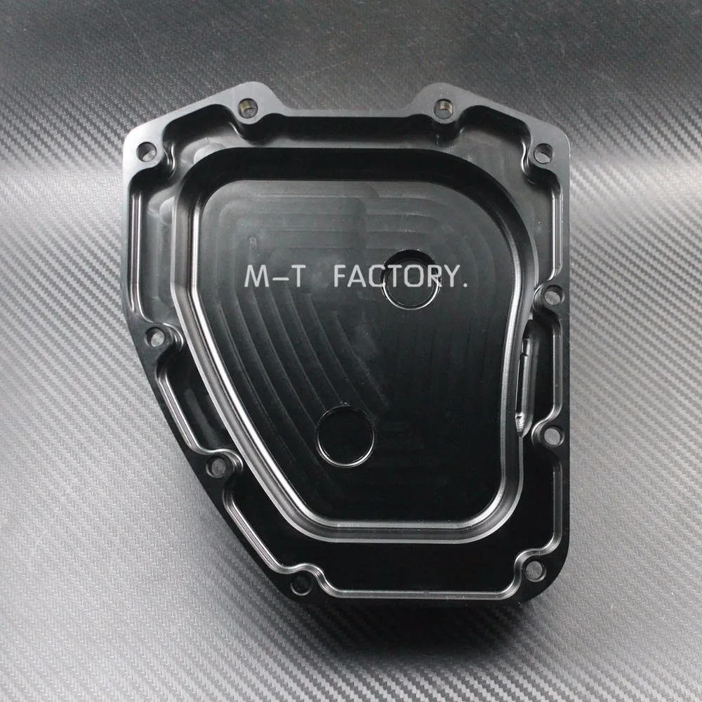 Чехол для мотоцикла CNC с кованой камерой черный алюминиевый чехол Harley Twin Cam Touring