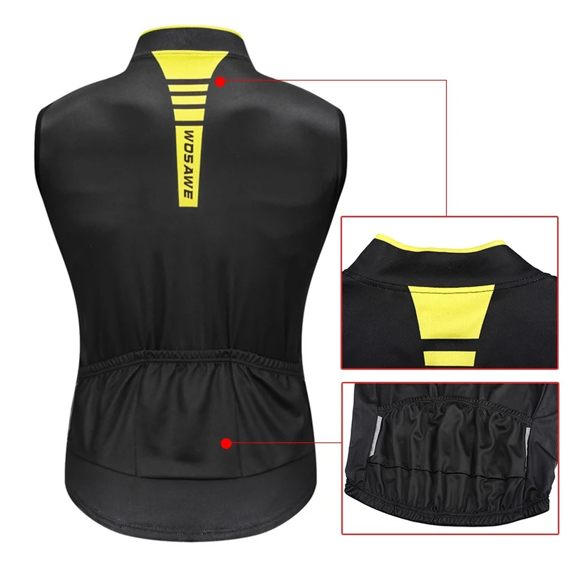 2019 New Cycling Vests Sleeveless Men Clothing Mtb Bike Bicycle Vest Windcoat Reflective Sportswear Ciclismo | Спорт и развлечения