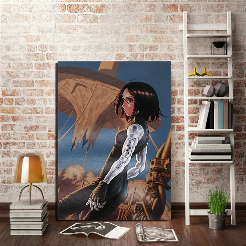 Alita Battle Angel аниме постер живопись на холсте печать Декор для дома современный