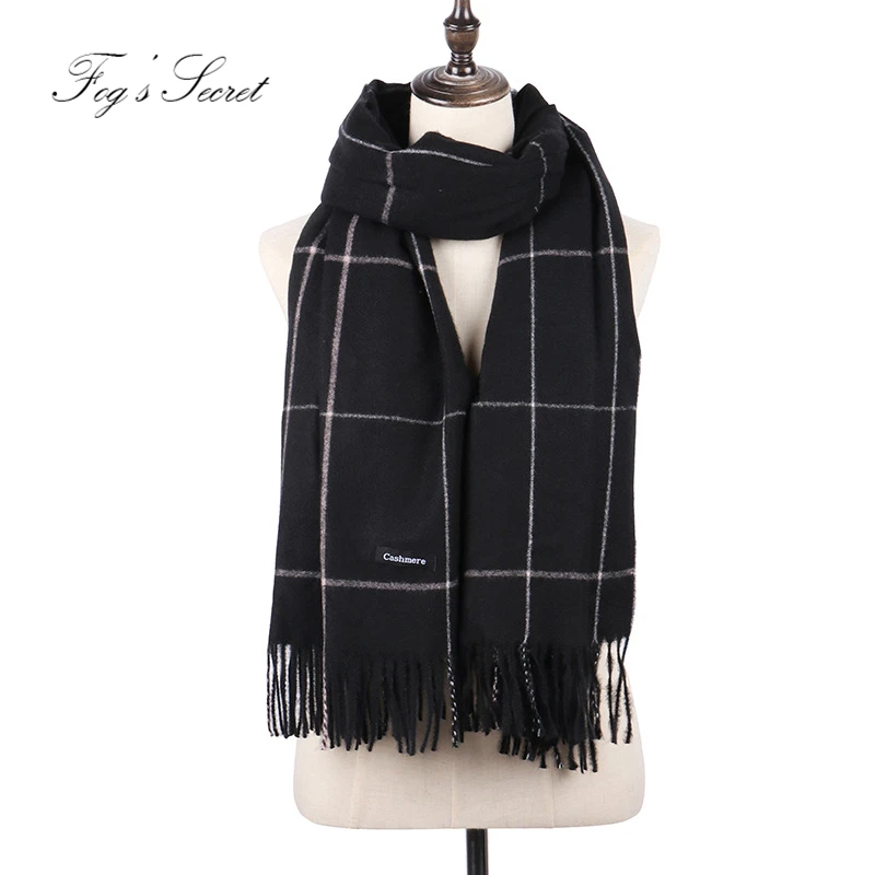 Women Big Pashmina palatine Business shawl For female 2019 Winter Warm handkerchief | Аксессуары для одежды