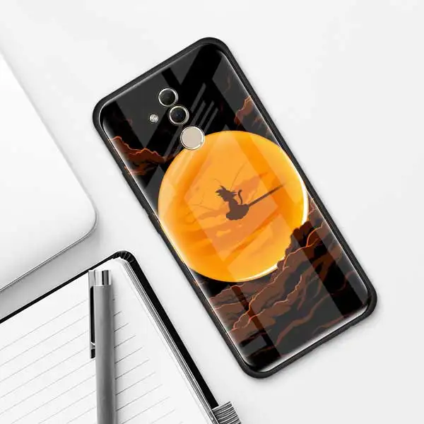 Чехол из закаленного стекла Dragon Ball для huawei P30 Pro P10 P20 P30 Lite mate 10 20 Pro Honor 20 Pro 8X - Цвет: 004