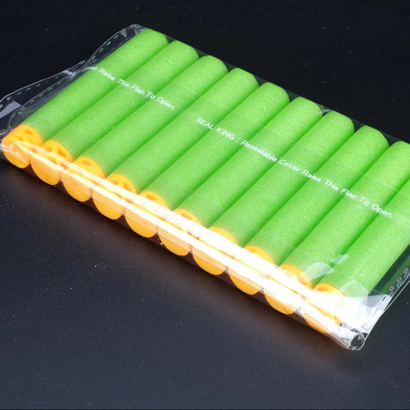 10 шт. полые мягкие головки 7 2 см пополнения Дартс для серии Nerf бластеры новый