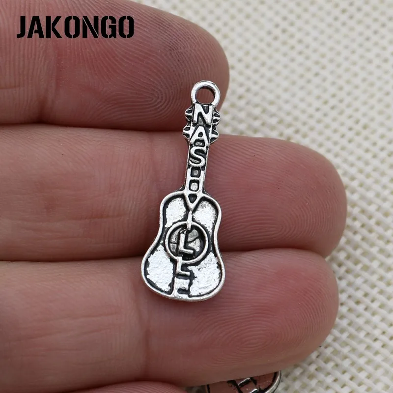 Подвеска JAKONGO для гитары Nashville тибетский посеребренный кулон изготовления