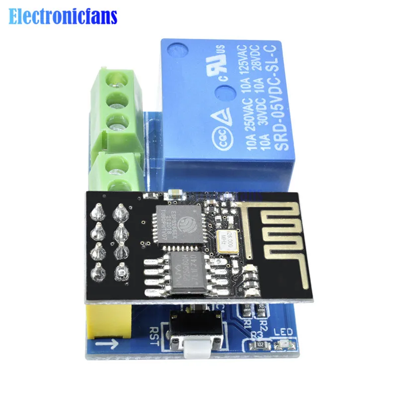 Релейный модуль ESP8266 ESP 01 5V WiFi умный дом дистанционный переключатель для телефона