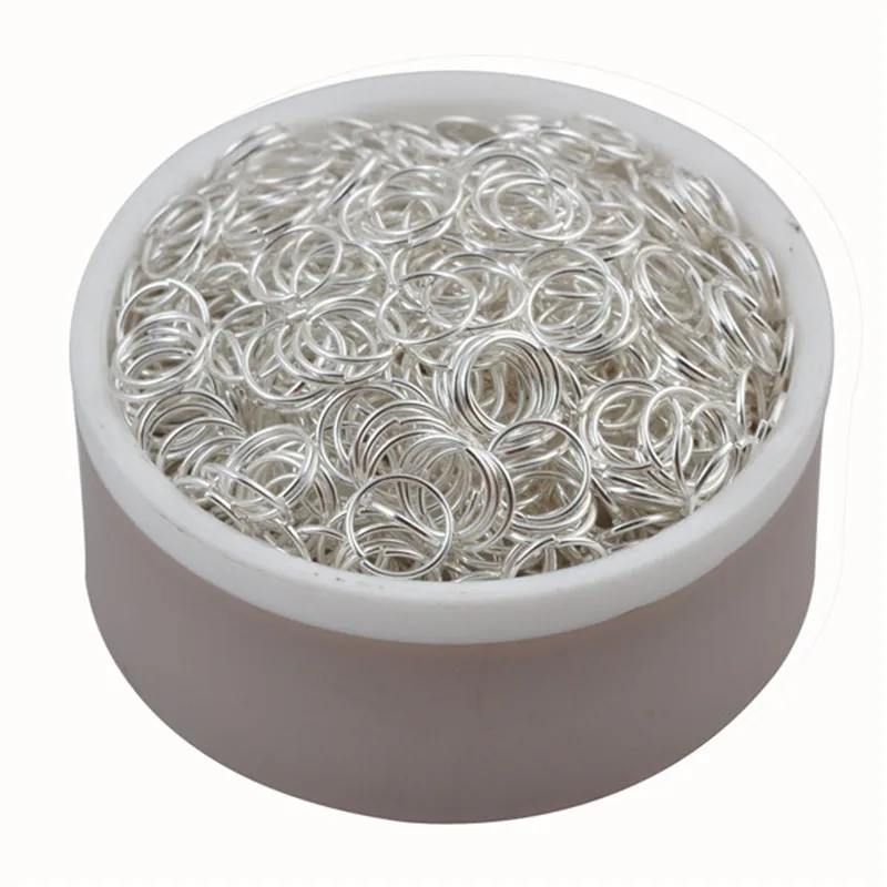 Модные открытые соединительные разрезные кольца 4 10 мм с золотым серебристым