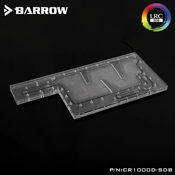 Акриловая плата в виде Водного Канала используемая для CORSAIR 1000D чехол компьютера