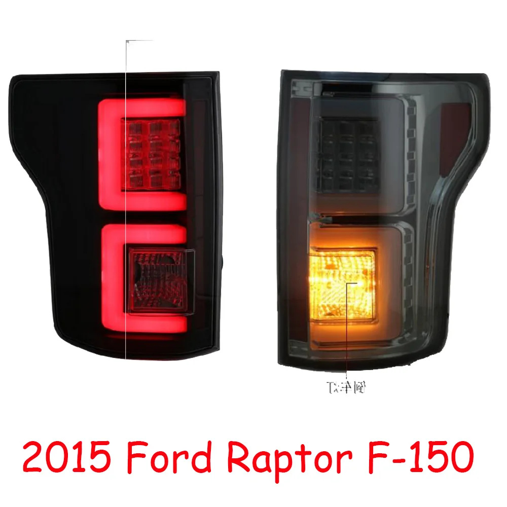 Тайвань 2 шт. автомобильный Стайлинг для Ford F150 Raptor 2015 ~ 2018 задних сигнальных огней