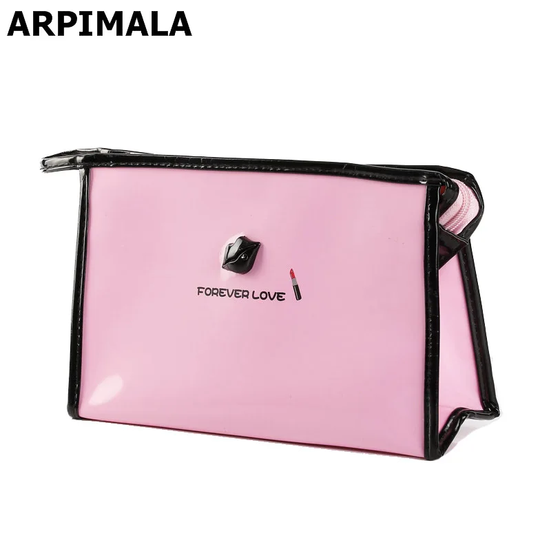 ARPIMALA симпатичная женская косметичка из лакированной кожи для девушек Дорожный