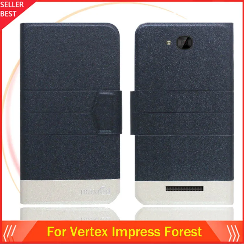 5 цветов лидер продаж! Кожаный чехол для телефона Vertex Impress лес заводская цена