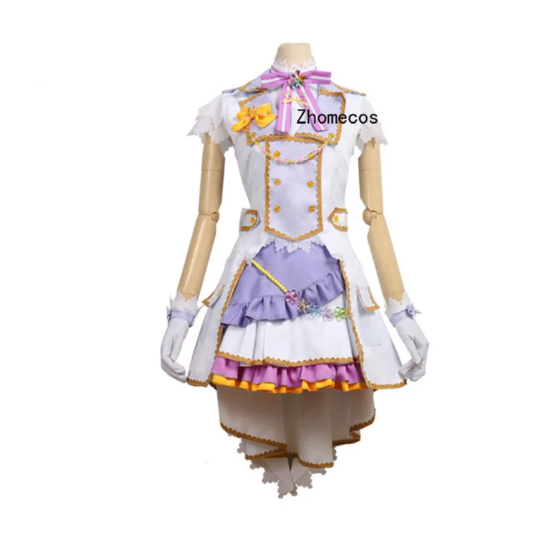 Zhomecos Amine BanG Dream Pastel * Palettes 2nd Single Wakamiya Eve карнавальный костюм Lalita юбка Полный