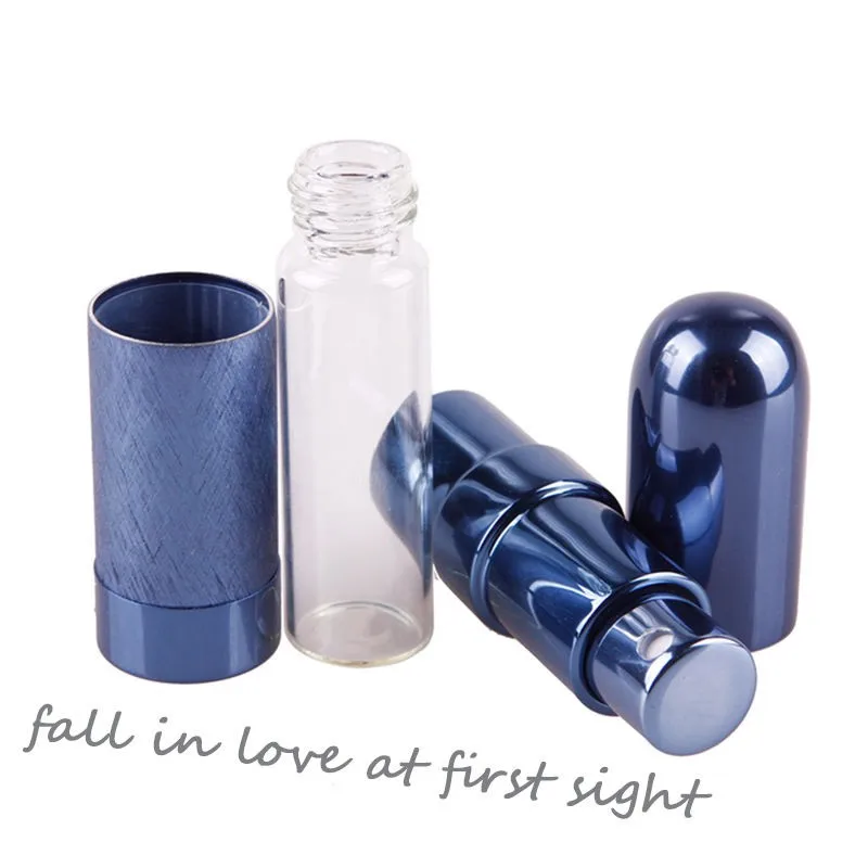 6 мл Путешествия Мини флакон духов запах насос спрей случае Parfum косметический
