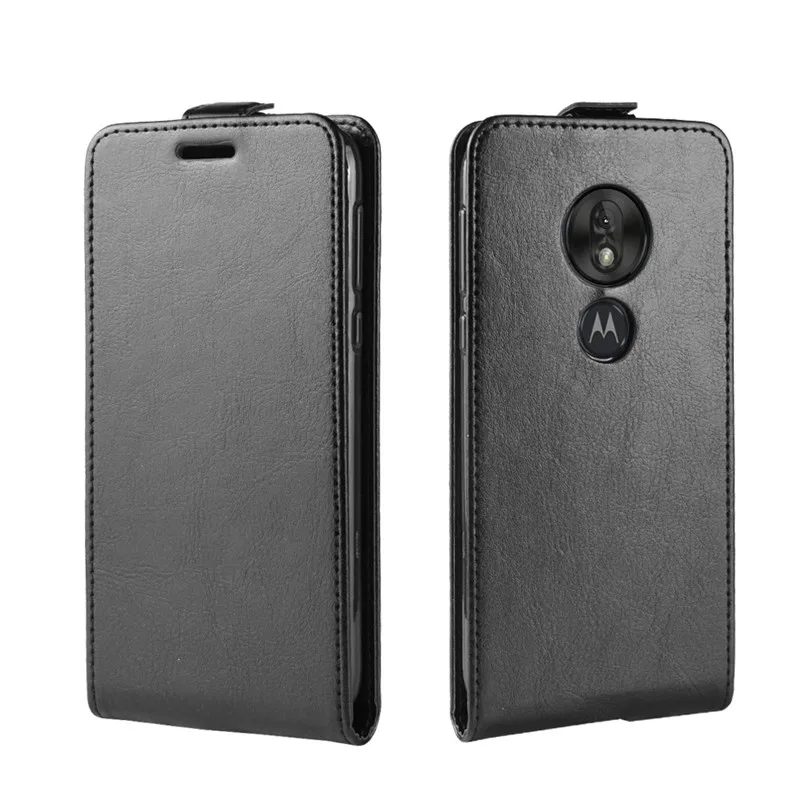 Чехол-книжка из искусственной кожи для Motorola Moto G7 Play чехол телефона задняя крышка