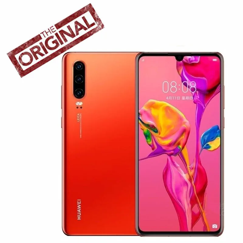 Мобильный телефон Huawei P30 Pro оригинальный Kirin 980 2 6 ГГц Android 9 1 47 дюйма OLED 2340X1080P IP68 NFC 4