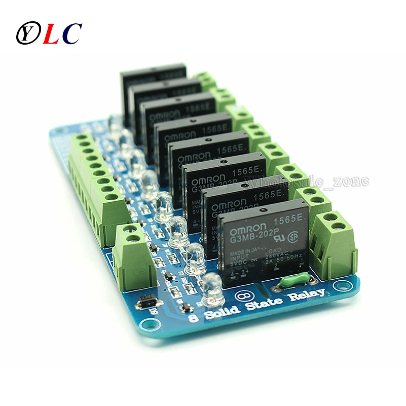 Новый 250V 2A 8 канальный сетевой видеорегистратор OMRON реле SSR G3MB 202P твердотельные