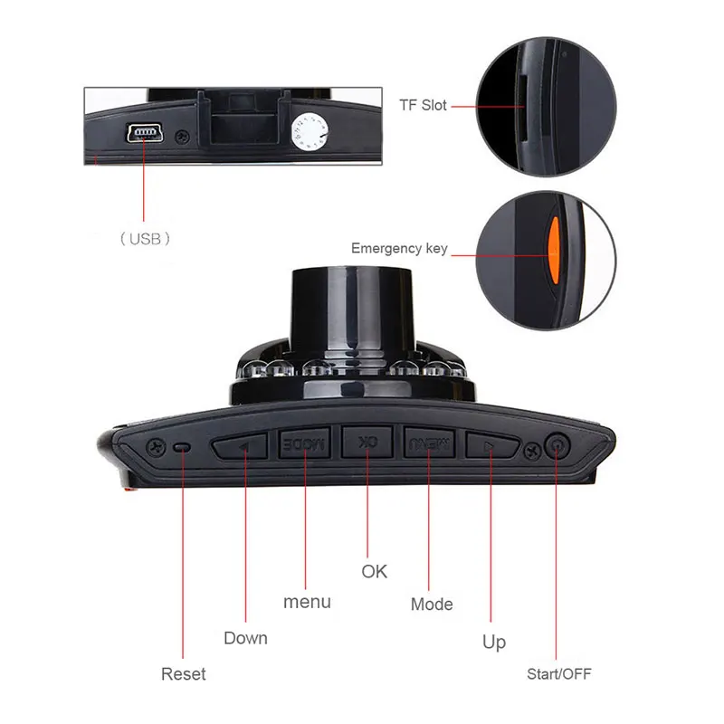 1080P 2 "Full HD DVR автомобильная камера видеорегистратор g сенсор ночное видение