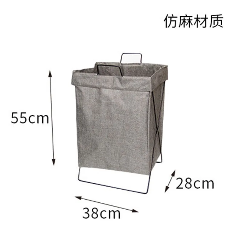 Dirty Hamper Household Laundry Basket Large Storage Bathroom Clothes | Дом и сад