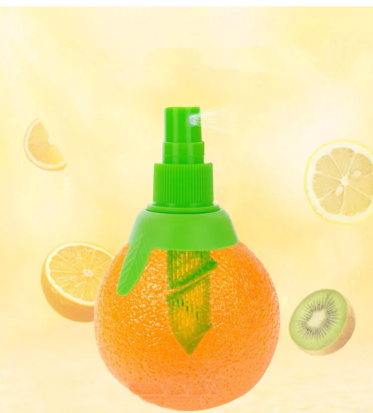 2pcs/lot Lemon Sprayer kitchen Gadgets Orange Juice Citrus Spray Manual Fruit Juicer Lemon Squeezer Kitchen Tools QA 069