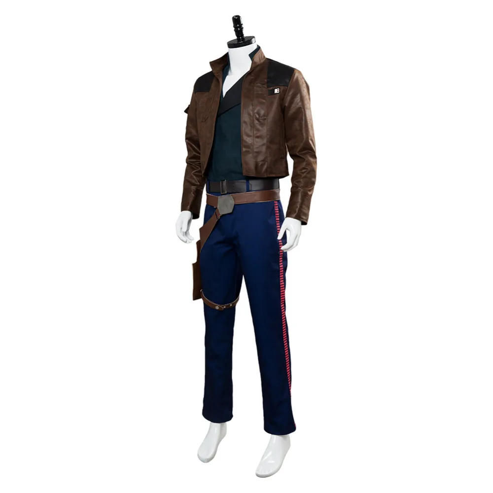 Movie Solo: A Star Story Cosplay Costume Han Solo Halloween Carnival Costumes | Тематическая одежда и униформа