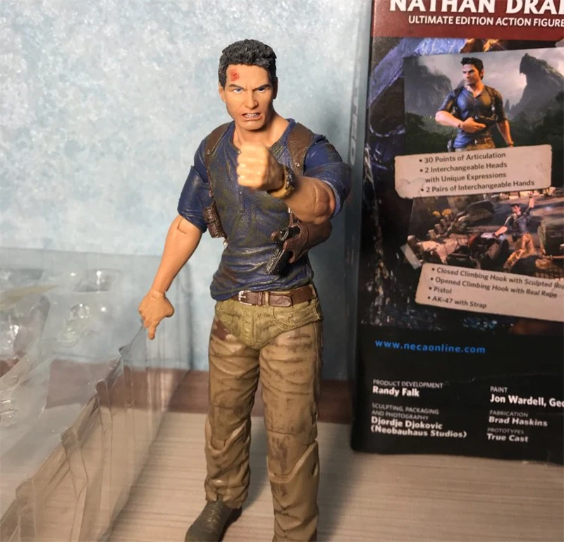 

NECA Uncharted 4 A thief's end Nathan Drake Ultimate Edition PVC Action Figure Collectible For Kids Toys Gifts Brinquedos