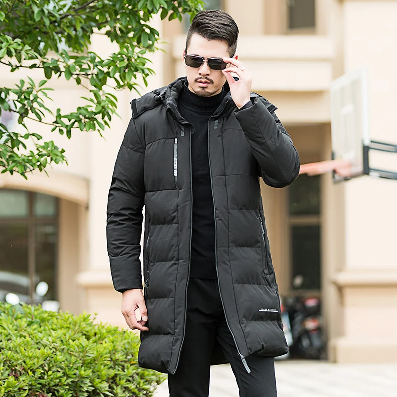 Мужская зимняя куртка большого размера 8XL 7XL 6XL 5XL теплые мужские пальто модные