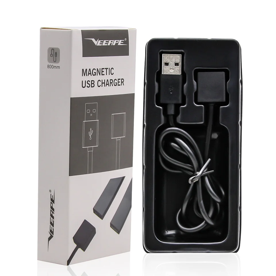 1 шт. Veeape 80 см двойной порты и разъёмы Micro USB кабель зарядное устройство для JUUL Магнитная адсорбции провод для быстрого заряда Quick Charge