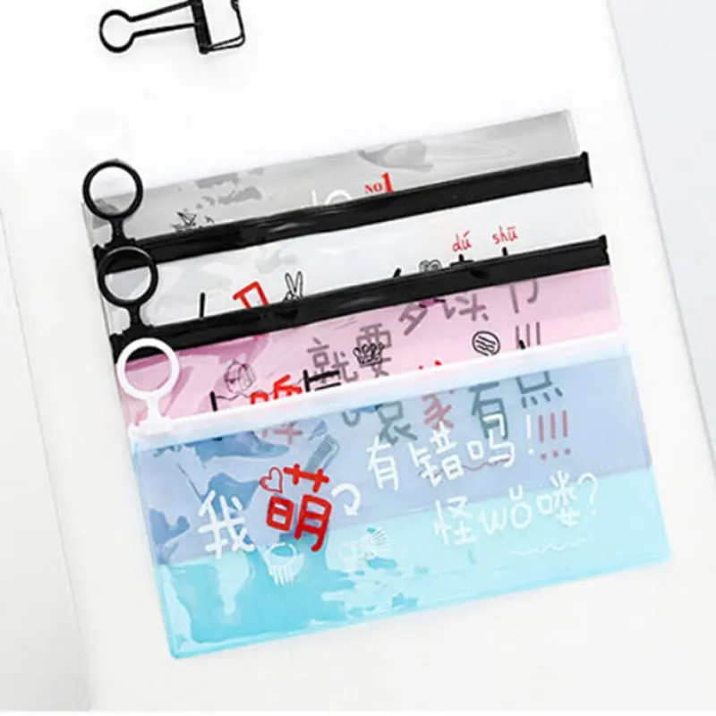 Сумочка для ручек и карандашей Kawaii Cute Pencilcase мультяшный Китайский Персонаж пенал