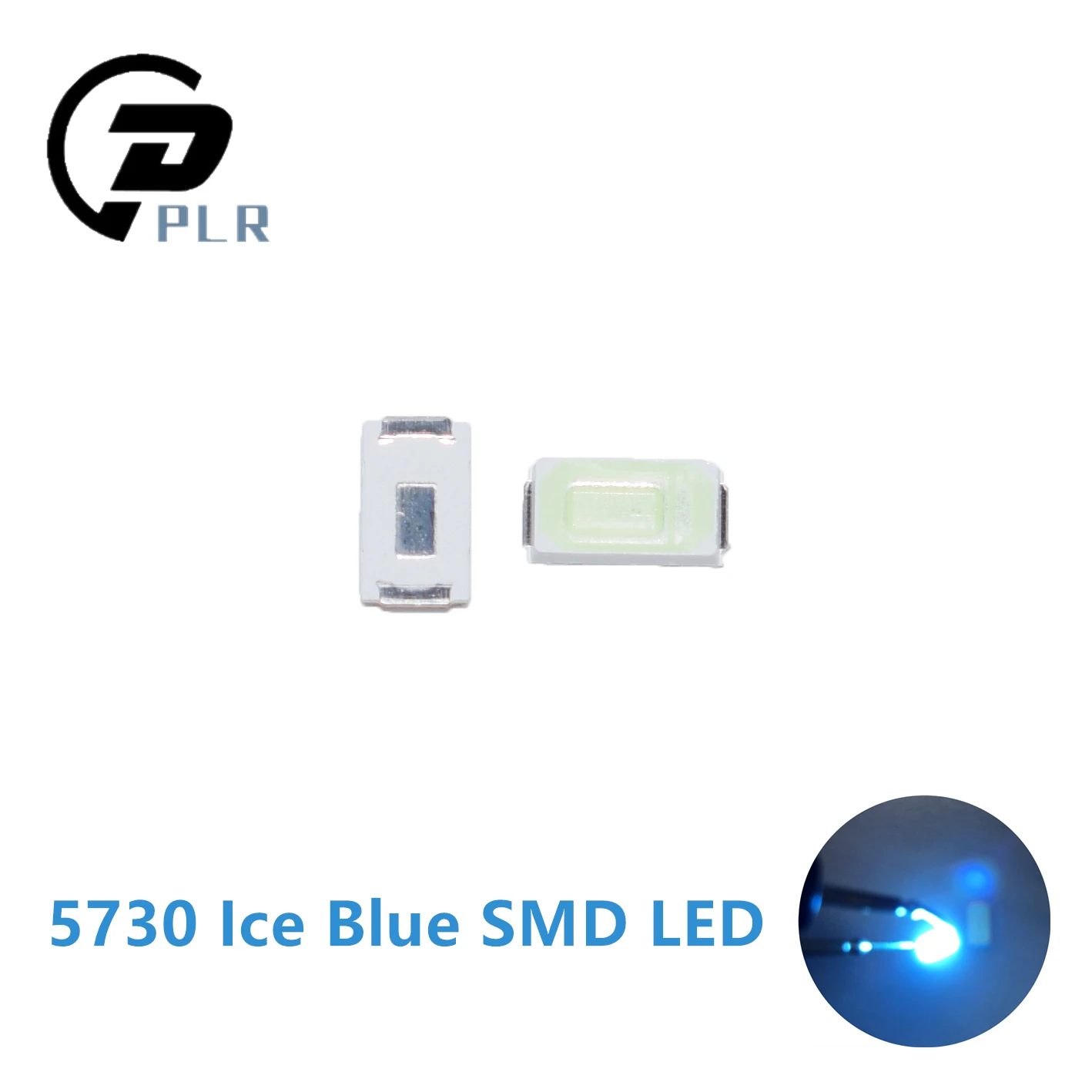 50 шт. 5730 диодный Синий SMD светодиодный 5630 светильник излучающий диод Прямая