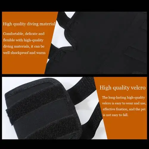 1 пара наколенники для домашних собак поддерживающие ноги безопасные суставы