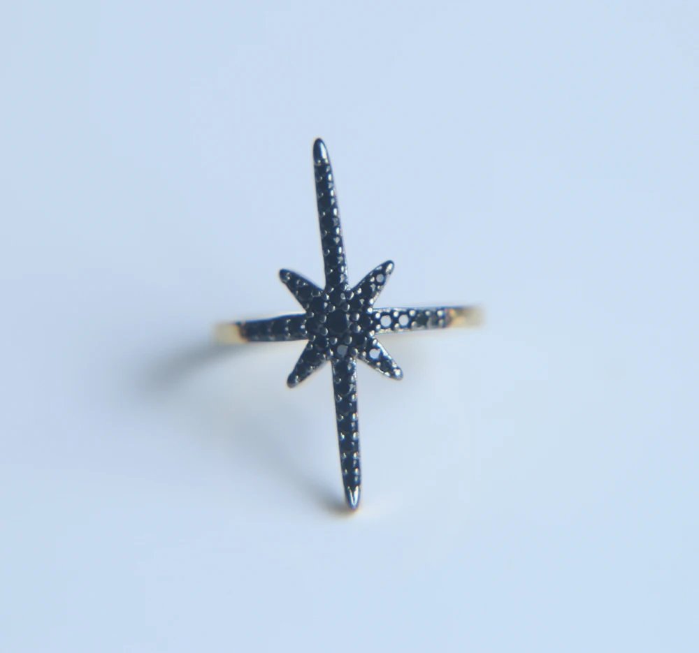 Anillos Promotion Sale Copper Party 2019 Newest Fashion Women Finger Star Rings With Cz Paved Tiny Stack Ring For Jewelry GiftS | Украшения