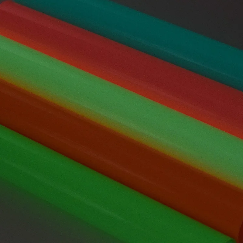 2019 Glow In The Dark Synthetic PU Leather Fabric For Bows Handbags Glitter DIY Sewing Accessories Crafts | Дом и сад