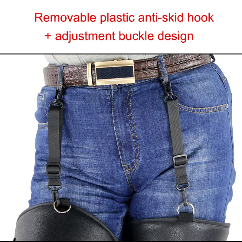 Хорошие здоровые 2 шт искусственная кожа водонепроницаемые наколенники зимние