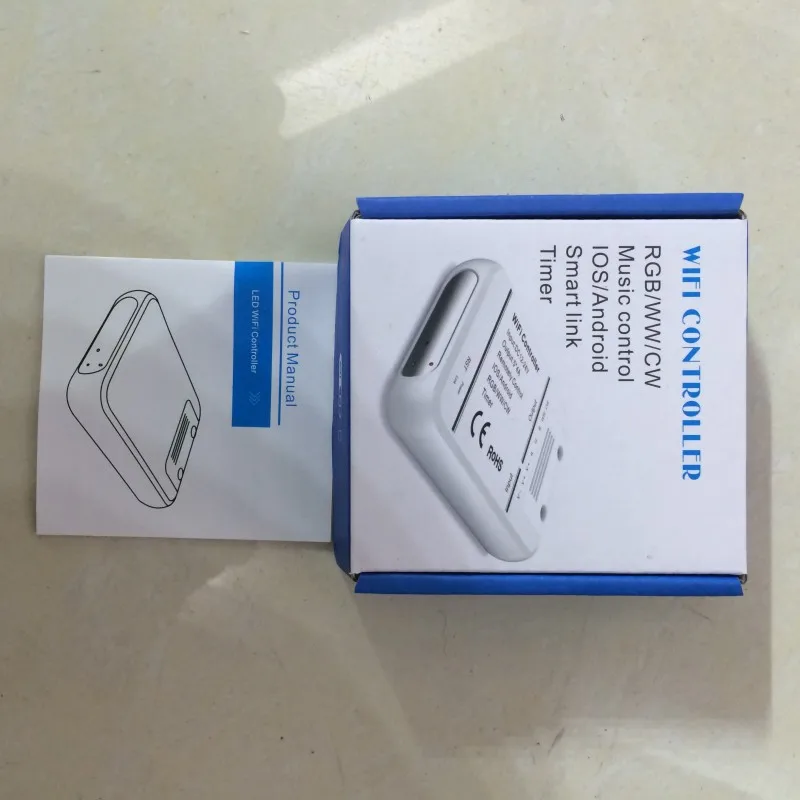 Wi Fi LED контроллер ISO Android 16 миллионов цветов 5CH 5 каналов RGBW/WW/CW DC12 24V управление