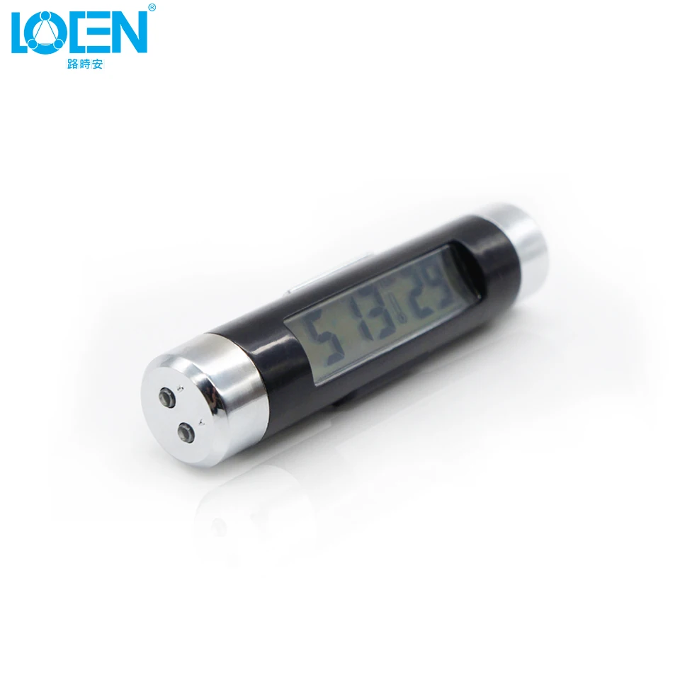 ГОРЯЧИЕ Продажи Автомобиля LED Подсветкой Цифровой Автомобиль Часы Термометр