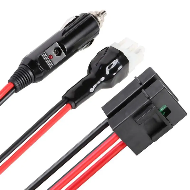 VODOOL 1 5 м 30A 4Pin 6Pin короткая волна Walkie TaIkie Интерком Автомобильный Кабель питания для