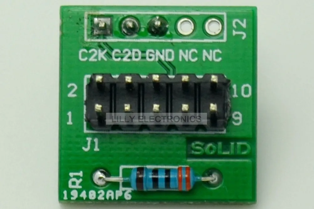 10-контактный переходник JTAG на 3-контактный для программатора C2 | Обустройство