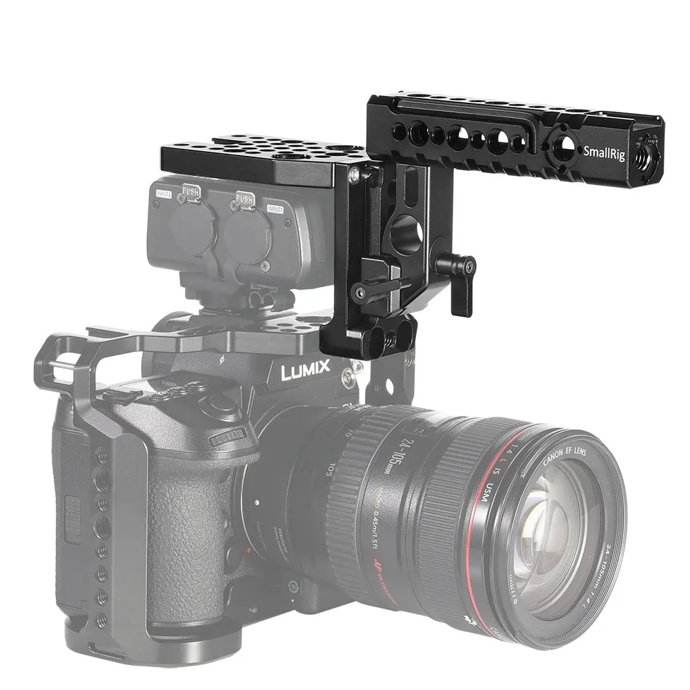 SmallRig DSLR камера с верхней ручкой DMW-XLR1 Шлем Комплект для Panasonic S1/S1R и GH5/GH5S камеры HTS2367