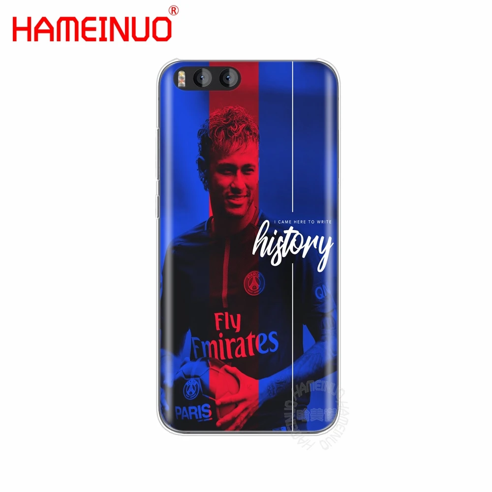 HAMEINUO Neymar da Silva Santos 2018 чехол для телефона Xiaomi M Mi 3 4 5 Φ 5C 5X 6 Mi4 Mi3 5S 4I 4C Mi5 MI6 NOTE