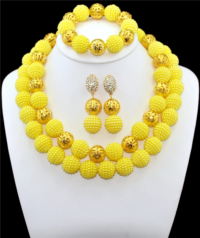 Ручная работа имитация жемчуга белый женский костюм нигерийские Свадебные