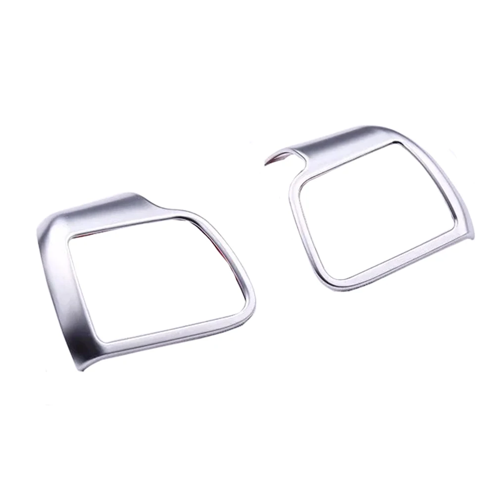 Автомобильный Стайлинг Матовый ABS хром Внутренний Руль аудио переключатель