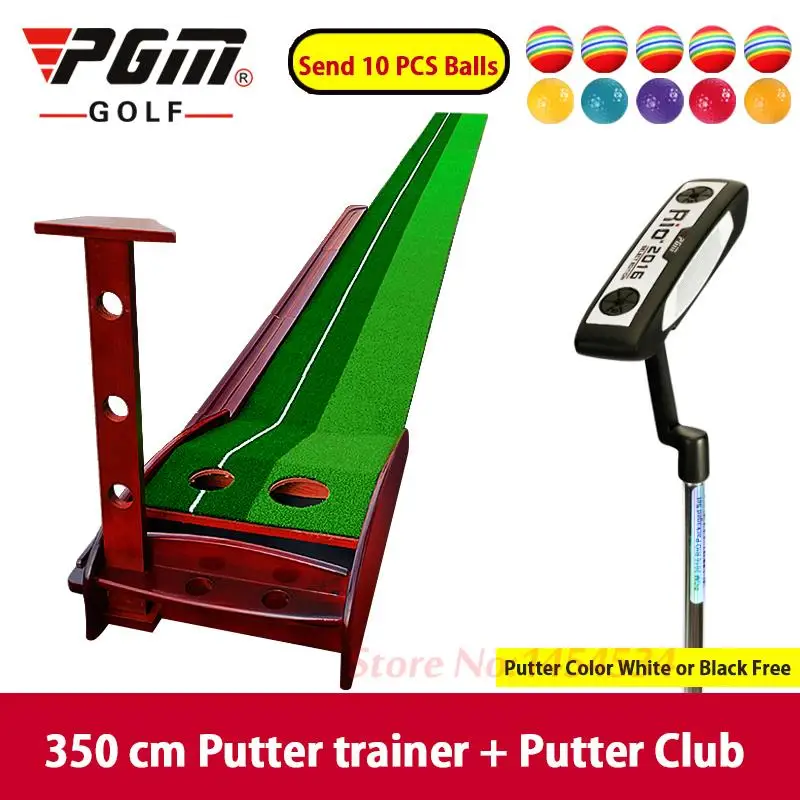 Коврик для игры в гольф PGM трехметровый тренажер 12 шаров аксессуары гольфа | Спорт
