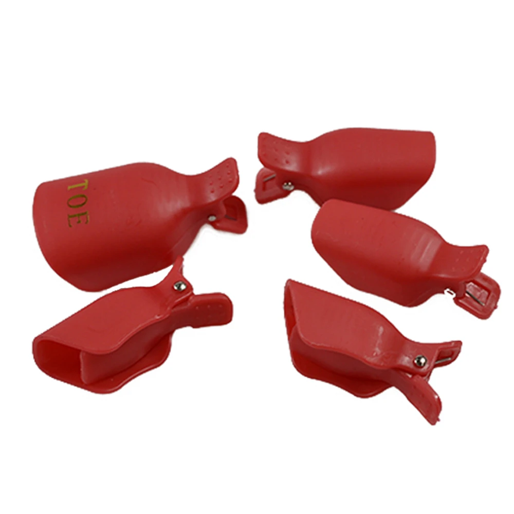 5 шт. пластиковые зажимы для ногтей|Жидкость снятия лака| |