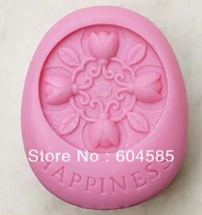 

Happiness 50202Craft Art Silicone Soap mold Craft Molds DIY Handmade soap molds
