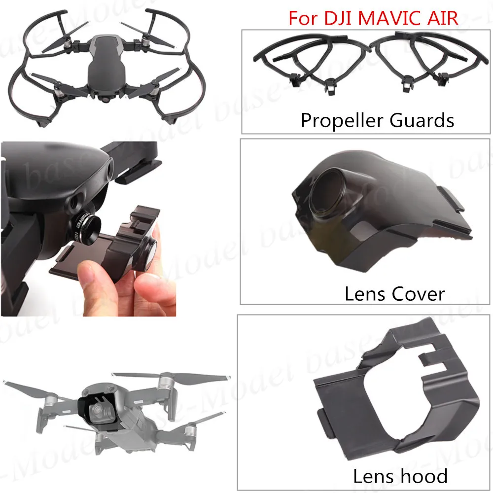 Защита пропеллера + бленда для объектива Крышка камеры защита подвески DJI MAVIC AIR