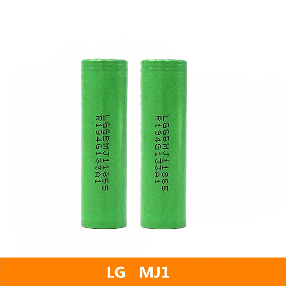 2 шт. 3 7 в 18650 3500 мАч 10A оригинальный для LG INR18650MJ1 MJ1 Chem 6 В IMR Аккумулятор игрушечной