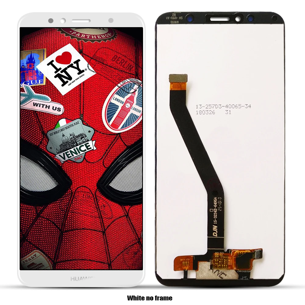 ЖК дисплей для Huawei Y6 2018 с сенсорным экраном в сборе Замена Prime дигитайзер