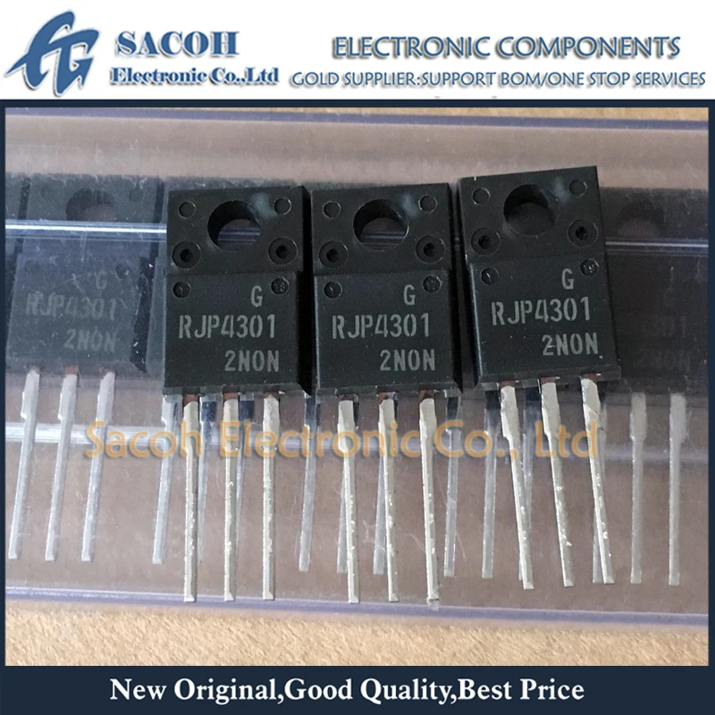 

New Original 10PCS/Lot RJP4301 RJP4301APP RJP4301G TO-220F 200A 430V Nch IGBT Transistor