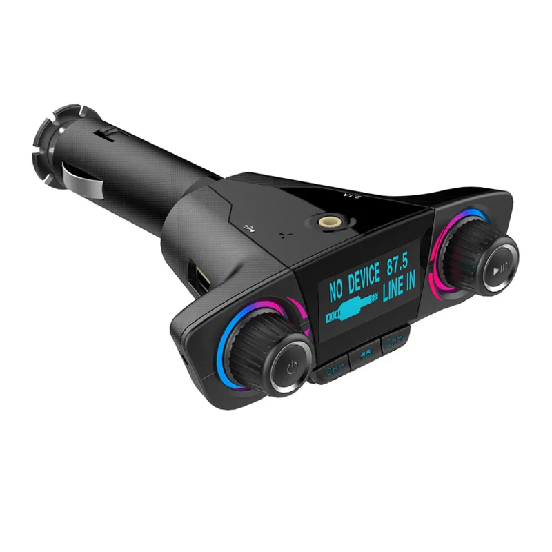 Автомобильный беспроводной fm-передатчик JaJaBor Bluetooth автомобильный комплект AUX
