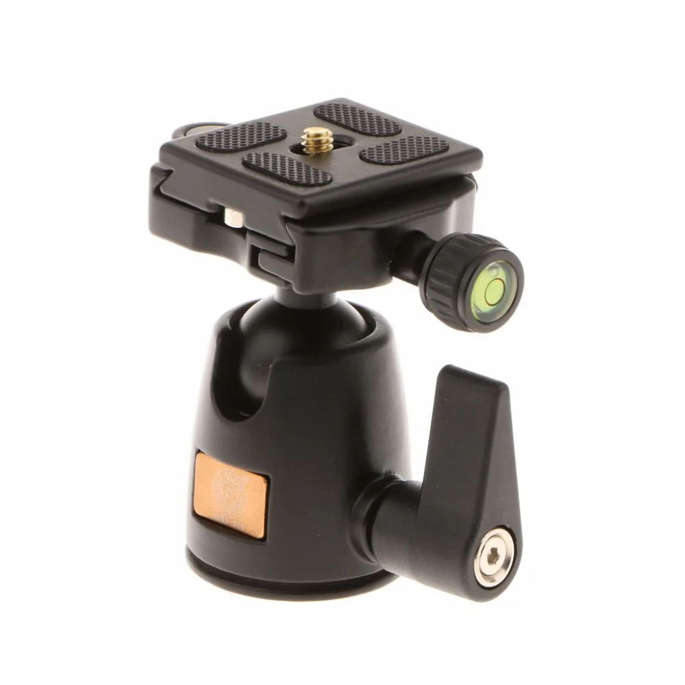 

Moveski MV-01 Professional 360 degree Aluminum Ball Head Plate for Camera Tripod Monopod Max Load to 5kg