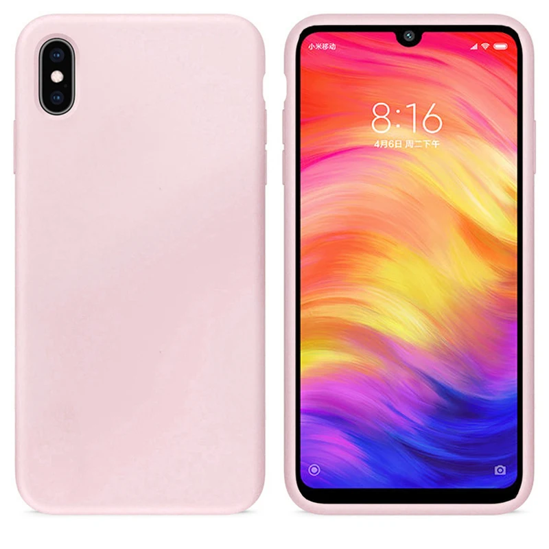 Матовая Карамельный цвет Силиконовые чехлы из ТПУ для Xiaomi mi 9 SE 8 A2 Lite A1 6X 5X Red mi 7 Note 7 6 Pro 5 Plus 5A 6A 4 4X S2 чехол Capa - Цвет: Light Pink