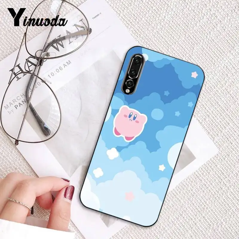 Yinuoda Game Kirby Series Cover Black Soft Shell Phone Case for Huawei P9 P10 Plus Mate9 10 Mate10 Lite P20 Pro Honor10 View10 | Мобильные